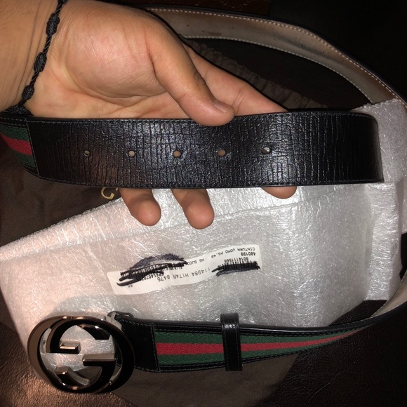 GUCCI INTERLOCKING G WEB BELT (SOLD) - Picture 7 of 7